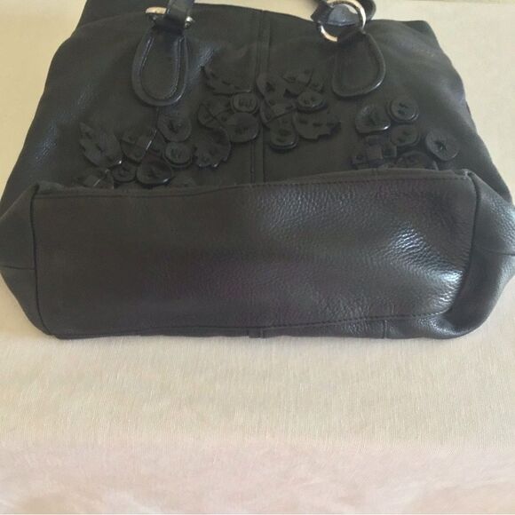 Large Tosha Blu Black Leather Purse - Picture 7 of 9